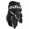 IJshockey handschoenen Bauer Supreme MACH Black/White Intermediate 13 inch