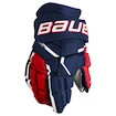 IJshockey handschoenen Bauer Supreme MACH Navy/Red/White Senior 15 inch