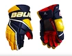 IJshockey handschoenen Bauer Vapor 3X Navy/Gold Senior