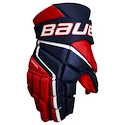 IJshockey handschoenen Bauer Vapor 3X Navy/Red/White Senior 14 inch