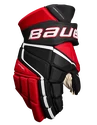 IJshockey handschoenen Bauer Vapor 3X PRO Black/Red Senior