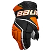 IJshockey handschoenen Bauer Vapor Hyperlite Black/Orange Senior 15 inch