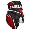 IJshockey handschoenen Bauer Vapor Hyperlite Black/Red Senior 15 inch