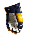 IJshockey handschoenen Bauer Vapor Hyperlite Navy/Gold Intermediate