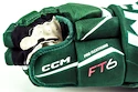 IJshockey handschoenen CCM JetSpeed FT6 Dark Green/White Junior