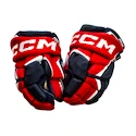 IJshockey handschoenen CCM JetSpeed FT6 Navy/Red/White Junior 10 inch