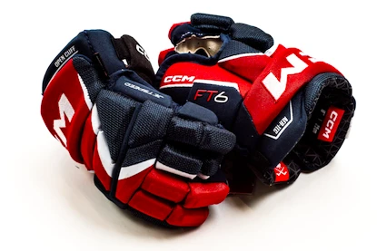 IJshockey handschoenen CCM JetSpeed FT6 Navy/Red/White Junior