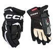 IJshockey handschoenen CCM JetSpeed FT6 Pro Black/White Senior 13 inch