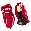 IJshockey handschoenen CCM JetSpeed FT6 Pro Red/White Junior