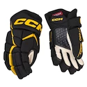 IJshockey handschoenen CCM JetSpeed FT680 Black/Sunflower Senior 14 inch