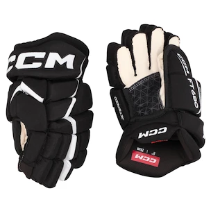 IJshockey handschoenen CCM JetSpeed FT680 Black/White Junior