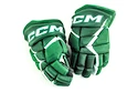 IJshockey handschoenen CCM JetSpeed FT680 Dark Green/White Junior 11 inch