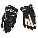 IJshockey handschoenen CCM JetSpeed FTWomen Black/White Senior