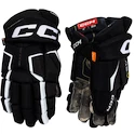 IJshockey handschoenen CCM Tacks AS-V Black/White Junior 10 inch