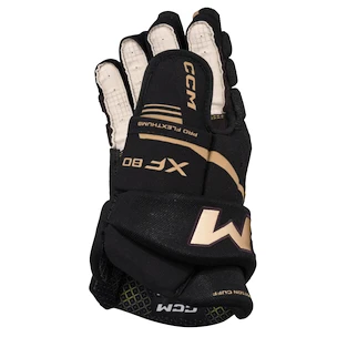 IJshockey handschoenen CCM Tacks XF 80 Black/Gold Junior