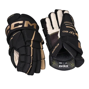 IJshockey handschoenen CCM Tacks XF 80 Black/Gold Junior