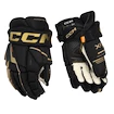 IJshockey handschoenen CCM Tacks XF Black/Gold Junior 12 inch