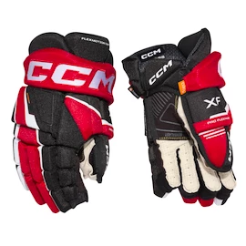IJshockey handschoenen CCM Tacks XF Black/Red/White Junior