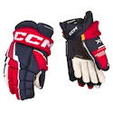 IJshockey handschoenen CCM Tacks XF Navy/Red/White Junior 12 inch