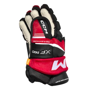 IJshockey handschoenen CCM Tacks XF PRO Black/Red/White Senior