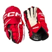 IJshockey handschoenen CCM Tacks XF PRO Red/White Junior