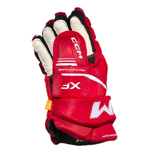 IJshockey handschoenen CCM Tacks XF Red/White Senior