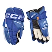 IJshockey handschoenen CCM Tacks XF Royal/White Senior 14 inch