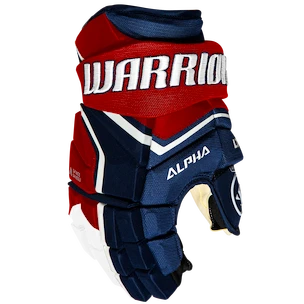 IJshockey handschoenen Warrior Alpha LX2 Navy/Red/White Junior