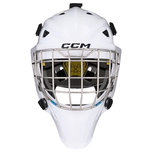 IJshockey masker keeper CCM Axis F5 CCE White Junior