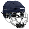 IJshockeyhelm Bauer RE-AKT 65 Combo Navy Senior