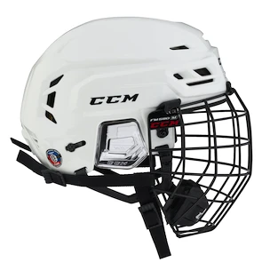 IJshockeyhelm CCM Tacks 210 Combo White Senior