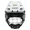 IJshockeyhelm CCM Tacks 310 Combo White Senior