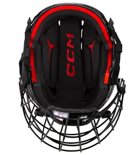 IJshockeyhelm CCM Tacks 70 Combo Black  Senior