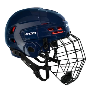 IJshockeyhelm CCM Tacks 70 Combo Navy  Senior