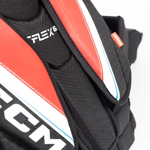 IJshockeyvest keeper CCM Eflex 6.5 Black/Red/White Junior L/XL