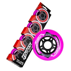 Inline wielen Tempish  RADICAL Color 80 mm 85A 4-Pack