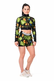 Jack Nebbia High-energy crop jacket 564 jungle green