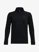 Jongens hoodie Under Armour  Fleece 1/4 Zip-BLK