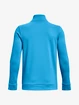 Jongens hoodie Under Armour  Fleece 1/4 Zip-BLU