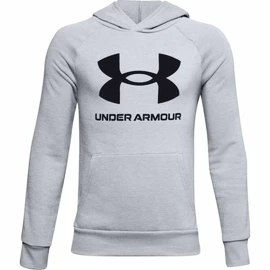 Jongens hoodie Under Armour Rival Fleece Hoodie light grey