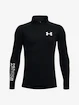 Jongens hoodie Under Armour  Tech BL 1/2 Zip-BLK M