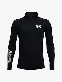 Jongens hoodie Under Armour Tech BL 1/2 Zip-BLK