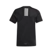 Jongens T-shirt adidas Aeroready Graphic Tee Black