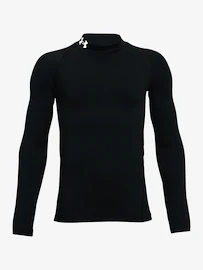 Jongens T-shirt Under Armour ColdGear Mock LS-BLK