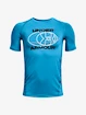 Jongens T-shirt Under Armour HeatGear Novelty SS-BLU