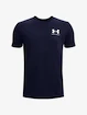 Jongens T-shirt Under Armour  SPORTSTYLE LEFT CHEST SS-NVY