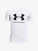 Jongens T-shirt Under Armour  Sportstyle Logo SS-WHT XS