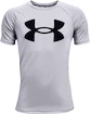 Jongens T-shirt Under Armour  Tech Big Logo SS Grey