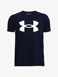 Jongens T-shirt Under Armour Tech Big Logo SS-NVY