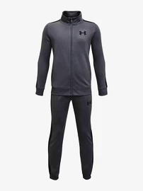 Jongensset Under Armour Knit Track Suit šedá Pitch Gray